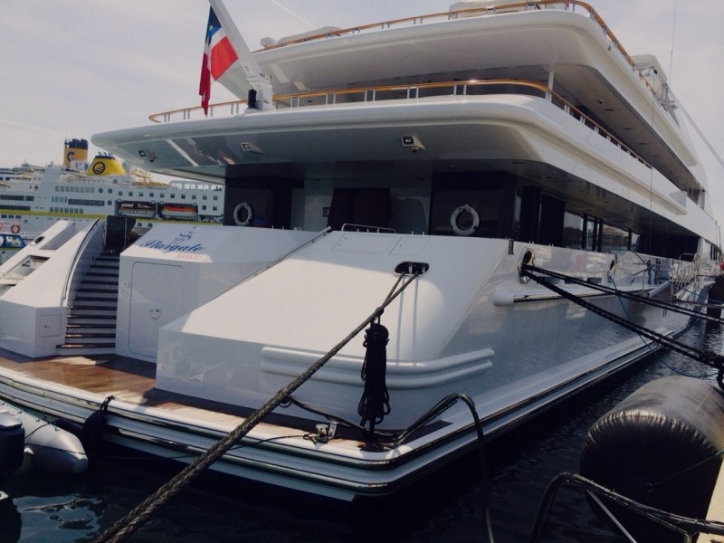 M/Y Stargate with Zytexx Ceramic Clear Coat Paint Protection