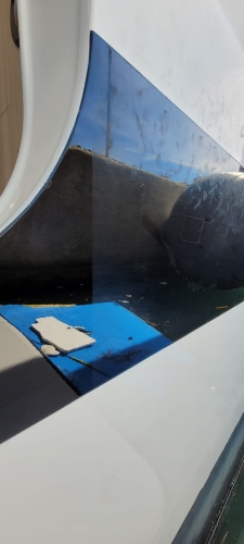 Megayacht 106 mtr waterline, 20 micron application PG4400