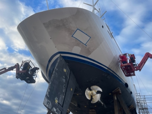 SY ~Rosehearty  exhaust contamination