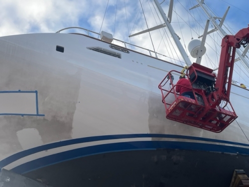 SY ~Rosehearty  exhaust contamination