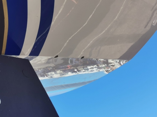 SY ~Rosehearty  exhaust contamination
